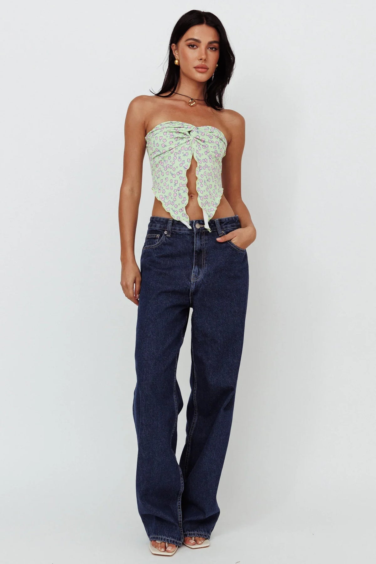 DR DENIM Donna Baggy Jeans Pebble Dark Retro
