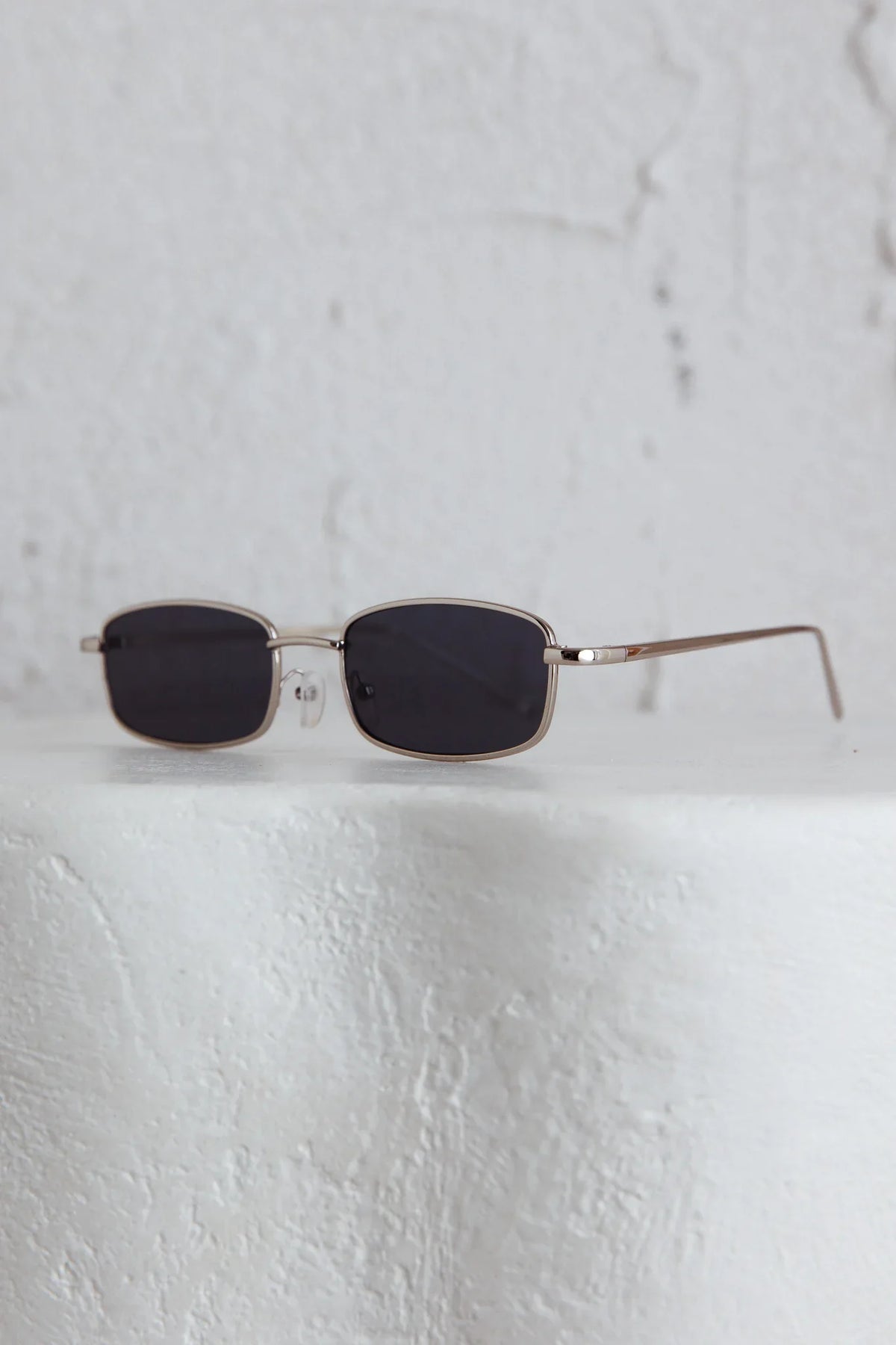 Mae Rectangle Sunglasses Black