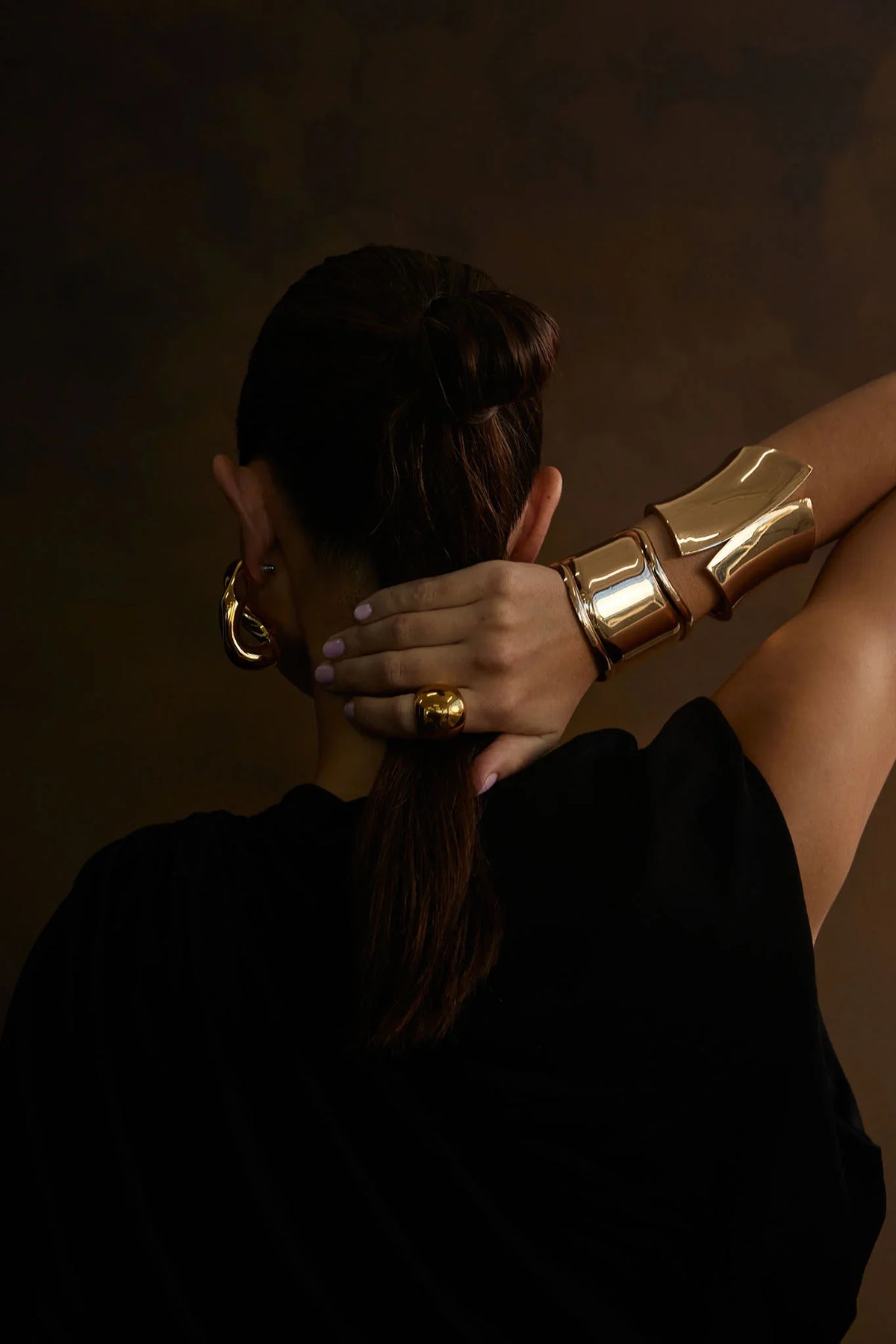 NOAH Chunky Ring Large Gold