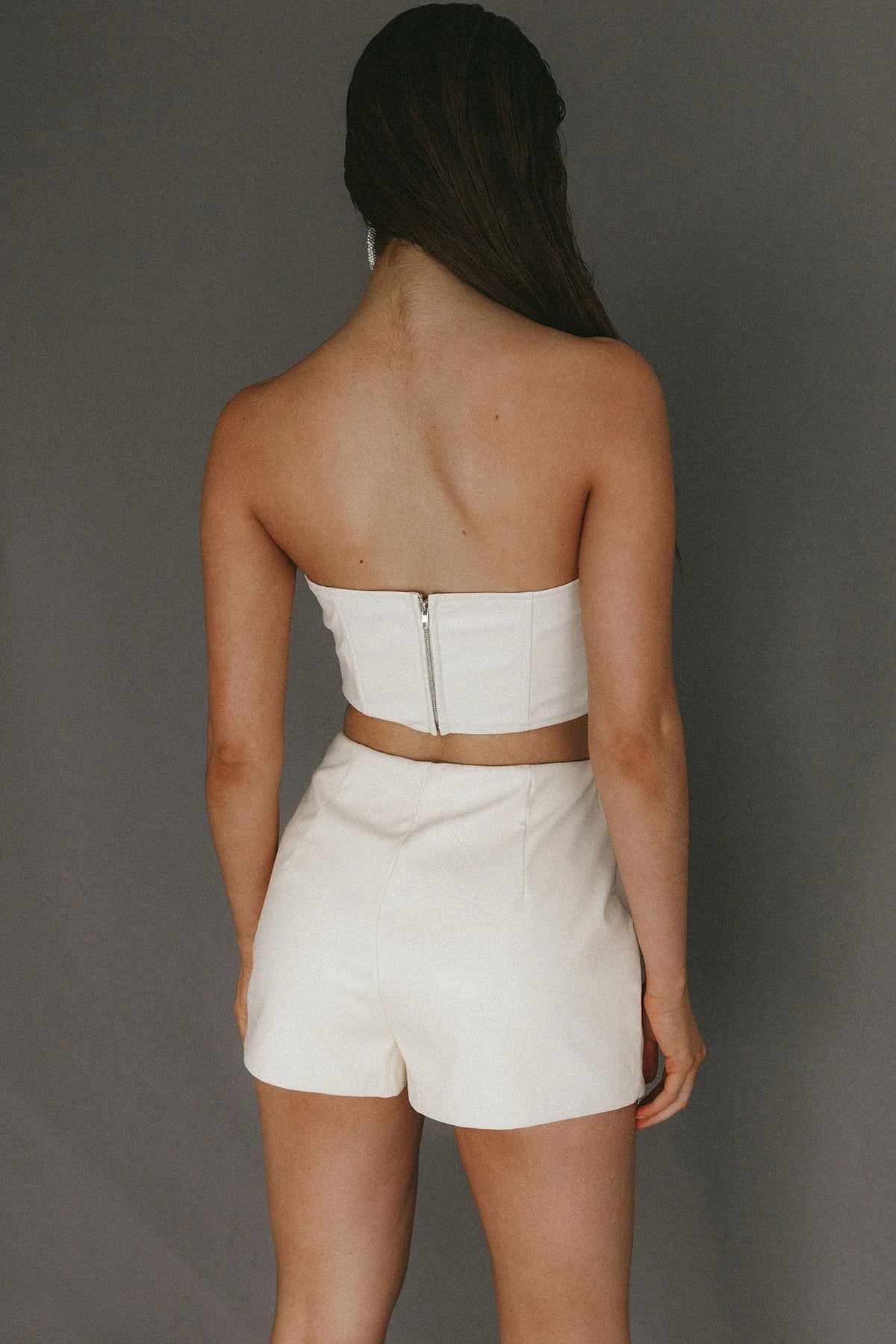 Audra Wrap Look Skorts Ivory