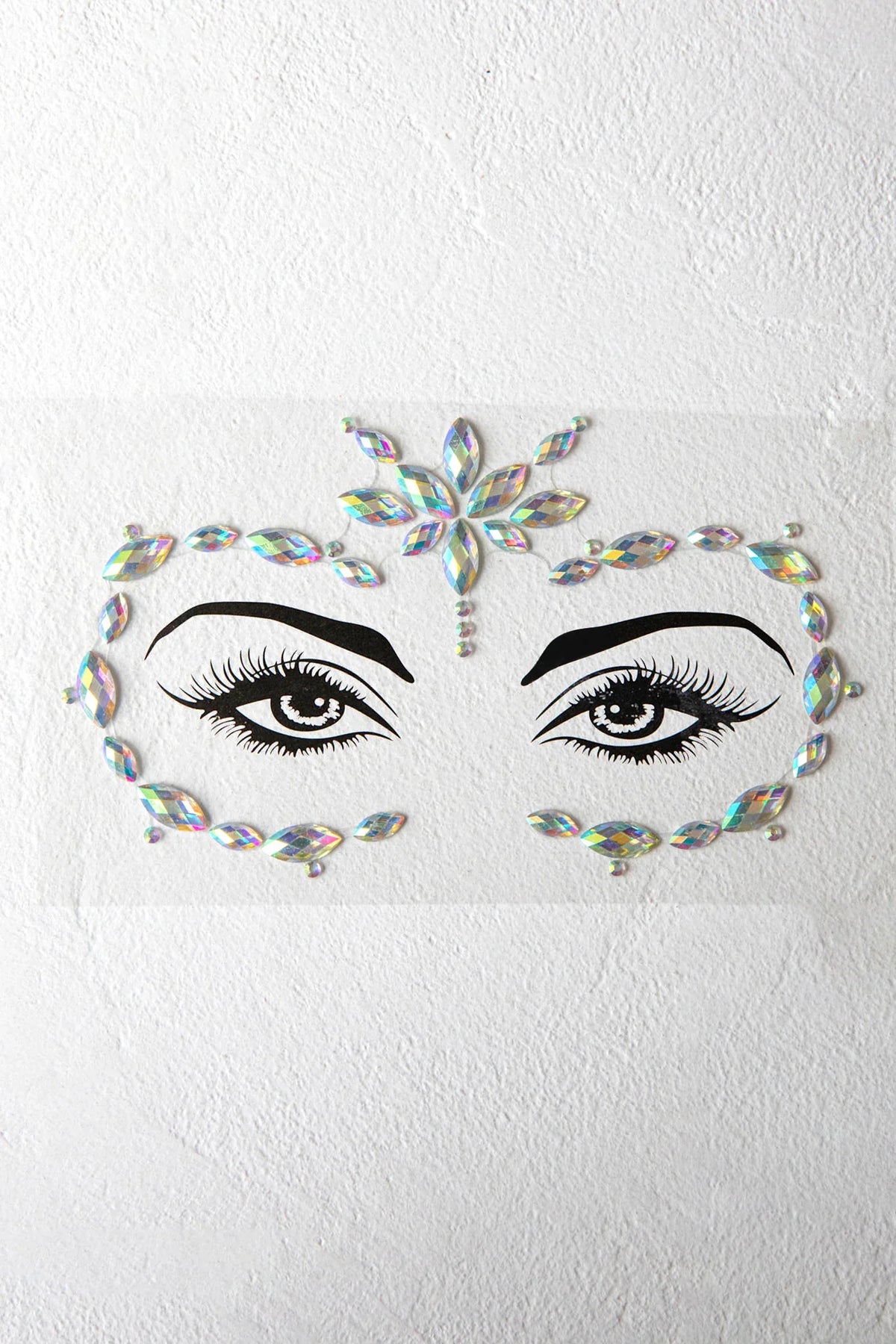 Electric Nights Face Jewels Multi E