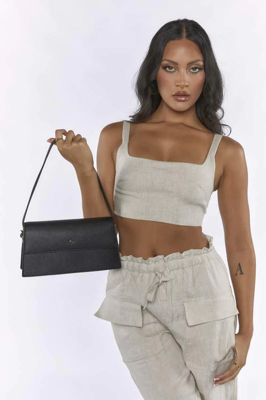Peta And Jain Starri Shoulder Bag Black