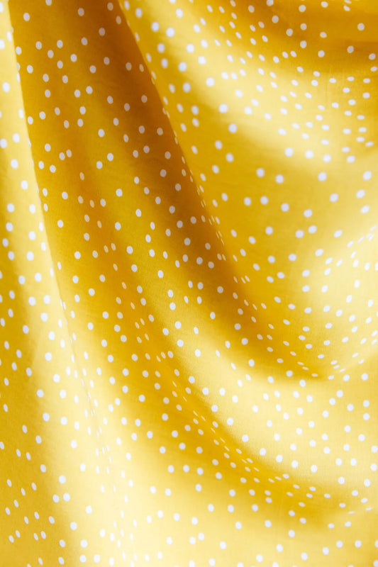 Sundaze Square Scarf Dotty Yellow