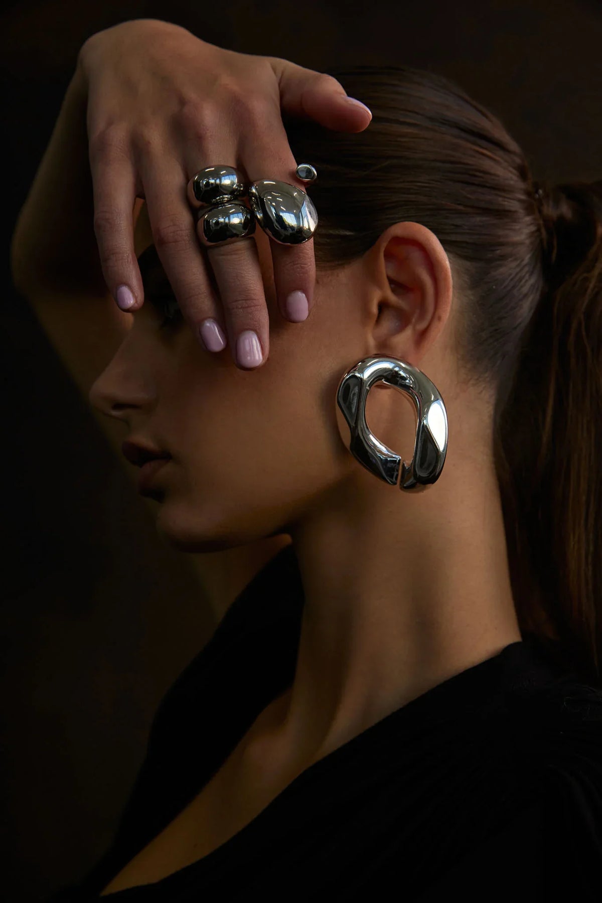 NOAH Knuckle Ring Silver