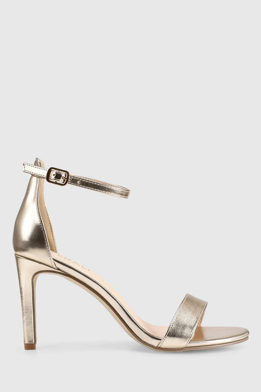 VERALi Mattie Strappy Heels Champagne Smooth