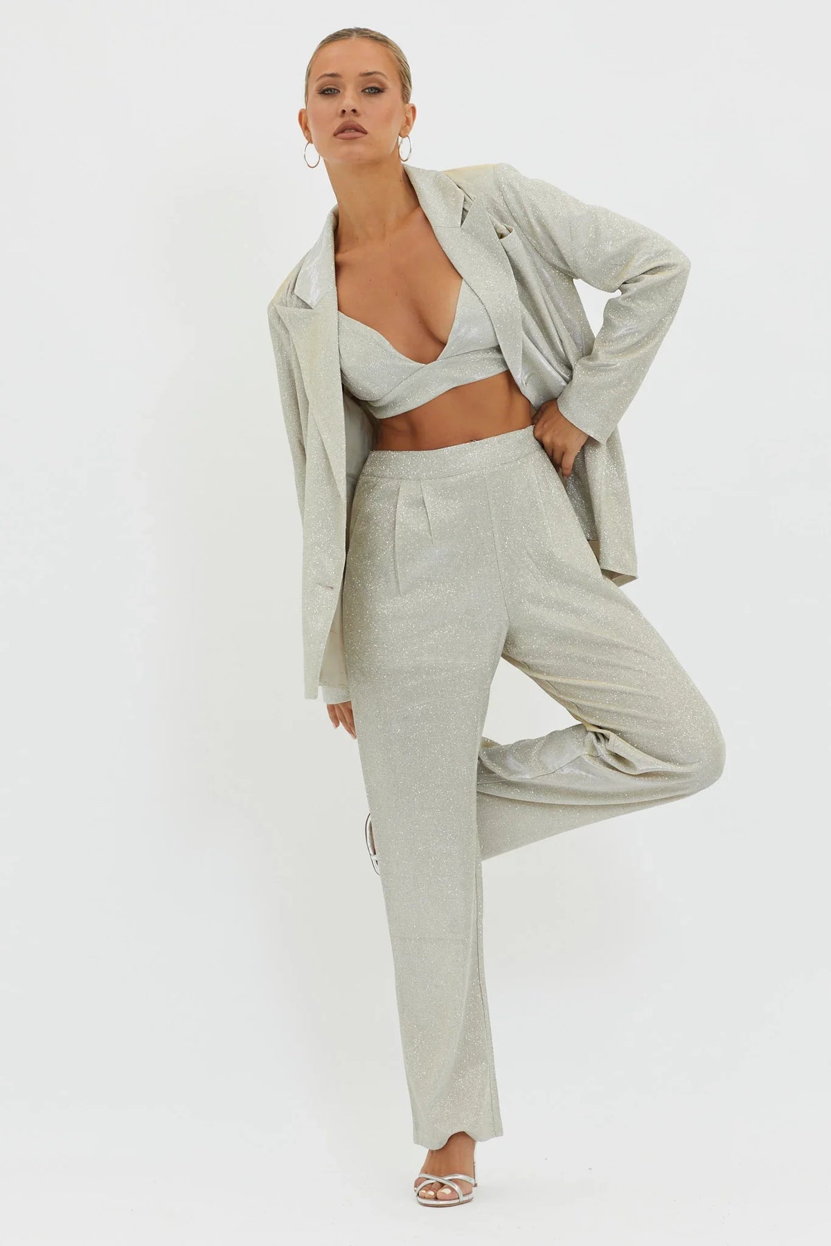 Joyeux Bralette Top Champagne