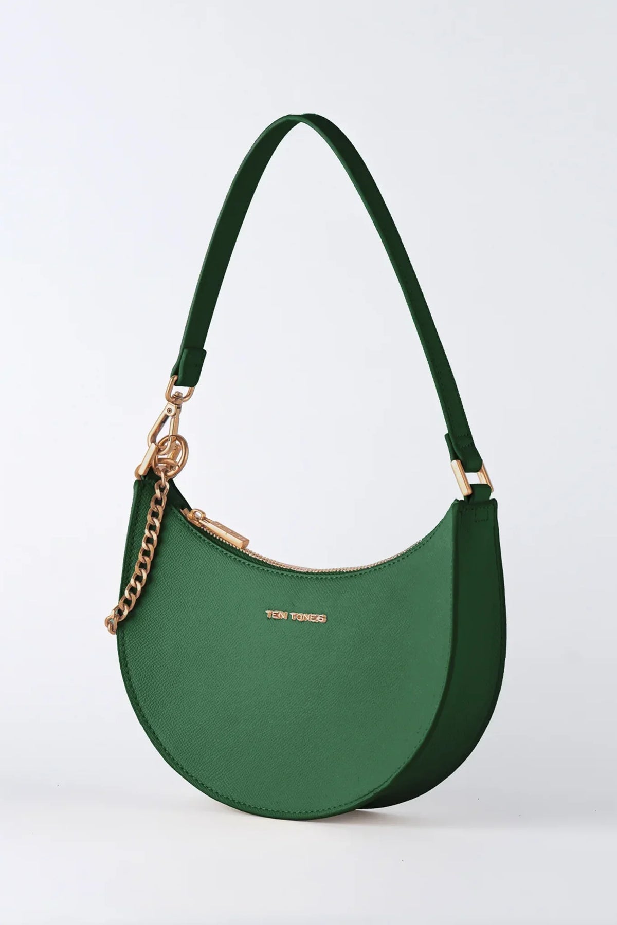 TEN TONES Grayson Moon Bag Green