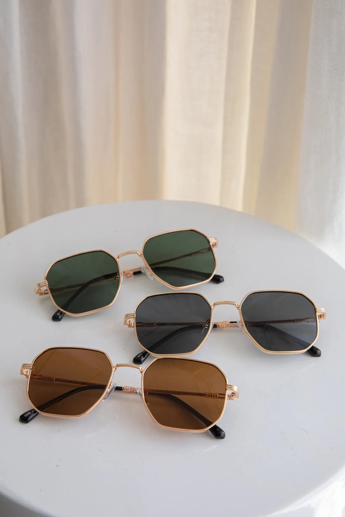Sahara Aviator Sunglasses Tea