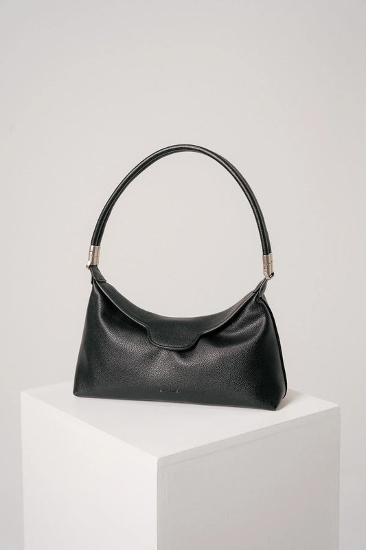 TEN TONES Aurelia Hobo Bag Black